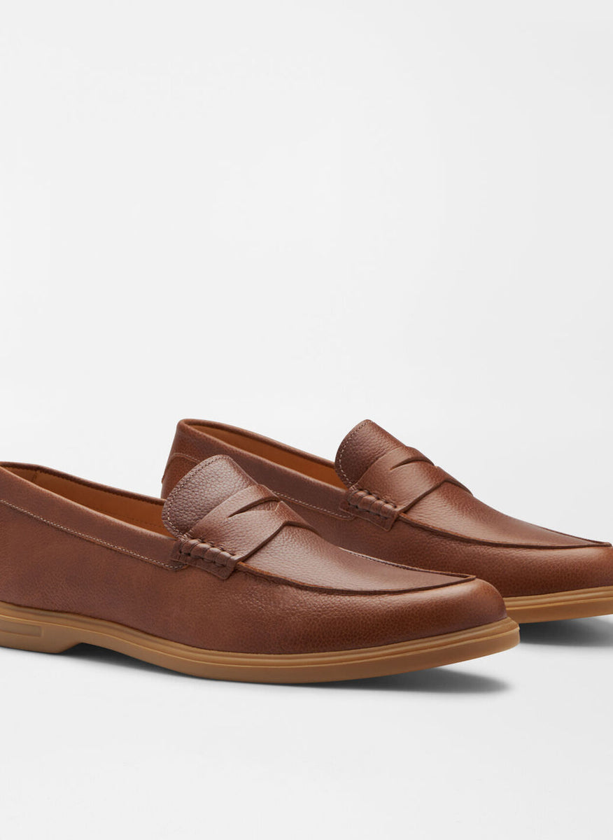 Excursionist Pebble Grain Penny Loafer – John Craig display picture 1