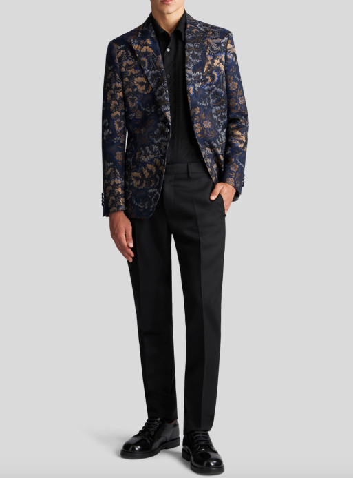 Floral Jacquard Jacket – John Craig
