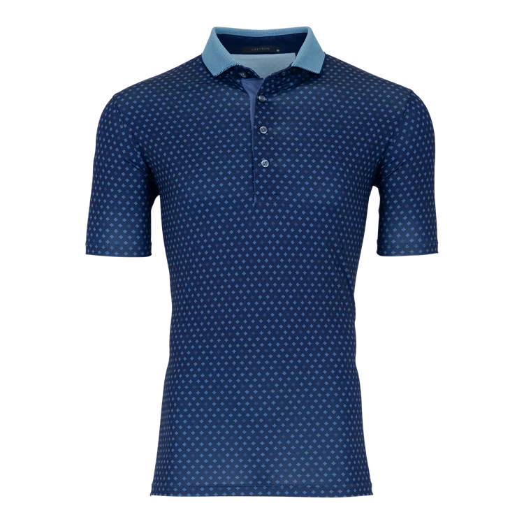 Old English Floral Polo