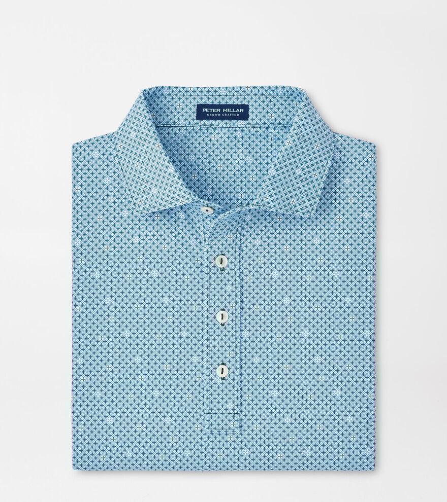 vector mosaic knit polo （BECK and CALL） Mosaic Performance Jersey Polo – John Craig