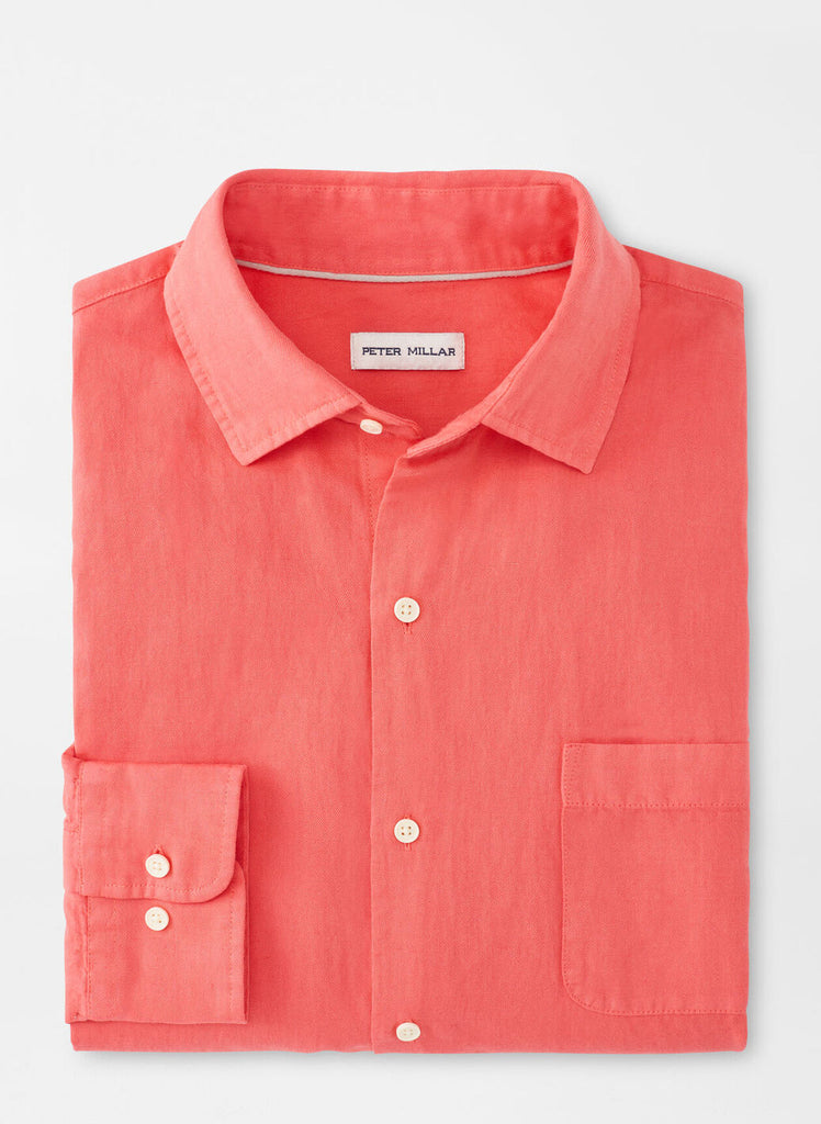 Canal Linen Cotton Sport Shirt