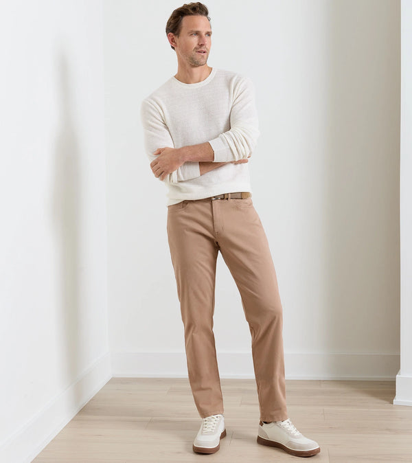 Seasonal Signature Sateen Five-Pocket Pant