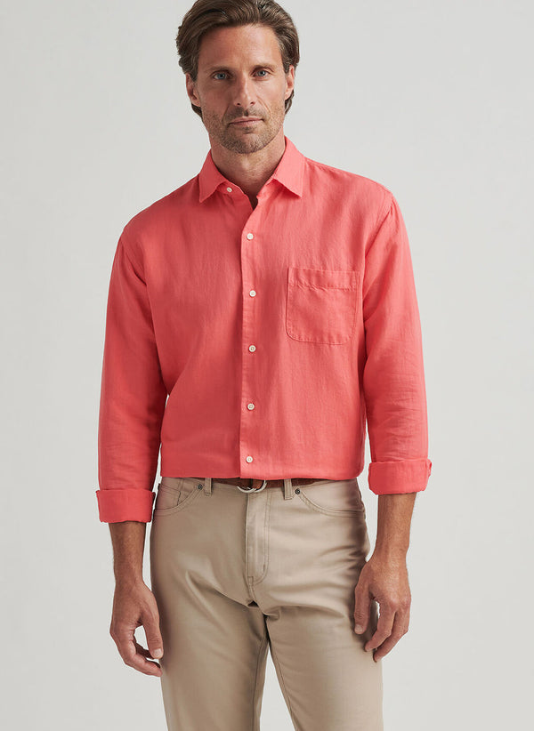 Canal Linen Cotton Sport Shirt