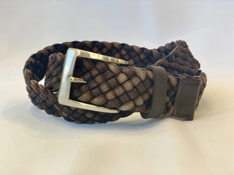 Leather and Cloth Braided Belt – John Craig - Main Image