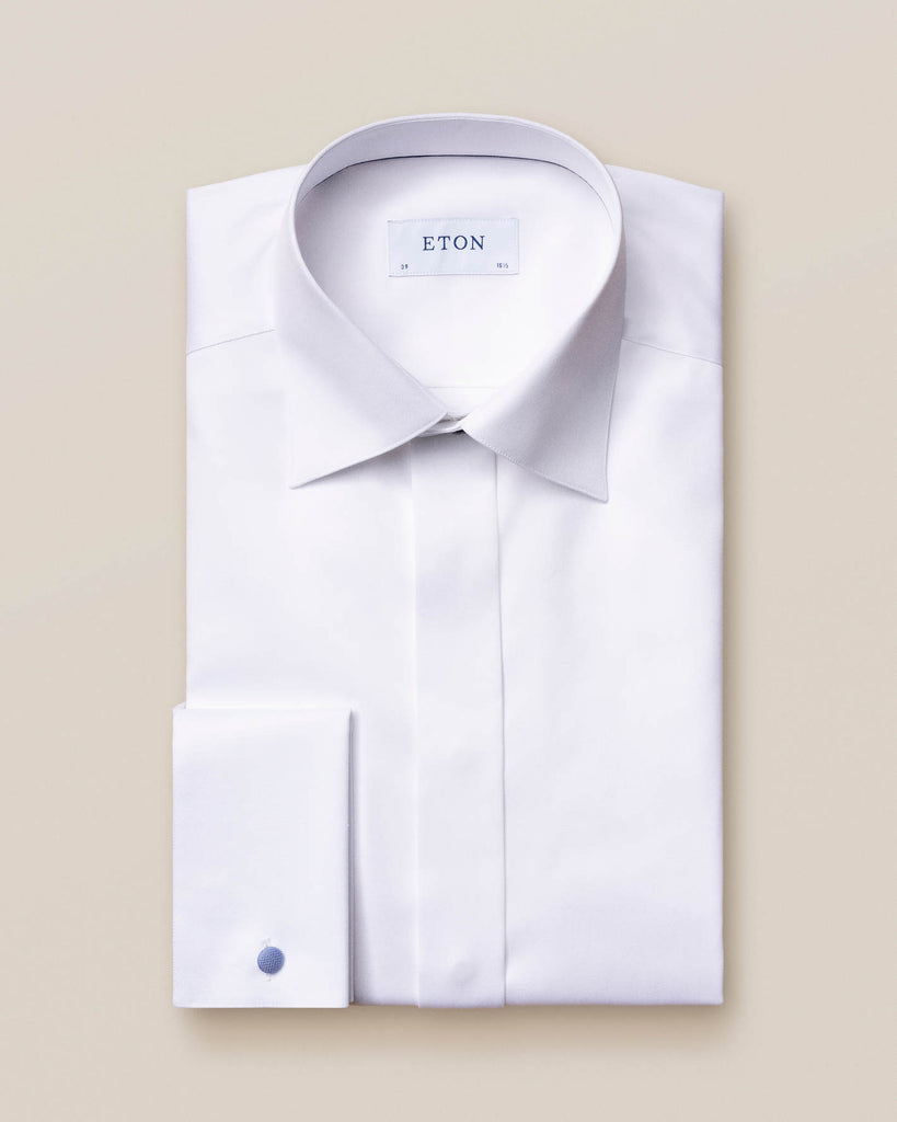 Twill Tuxedo Shirt- Contemporary Fit John Craig Twill Tuxedo Shirt- Contemporary Fit John Craig