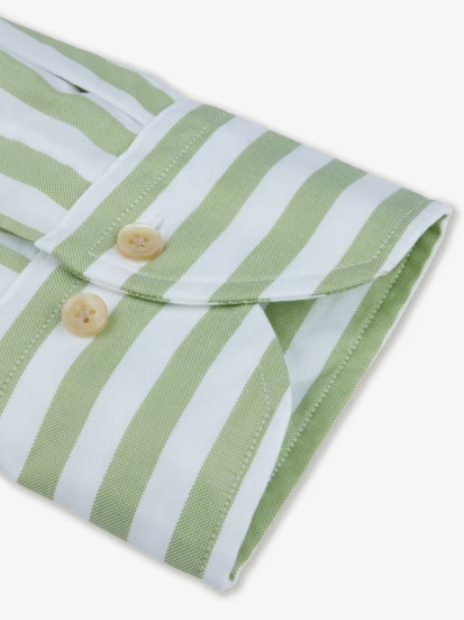 トップス Simply Complicated OXFD SHIRT STRIPE Shop Cropped Stripe Oxford Shirt | Unison Label