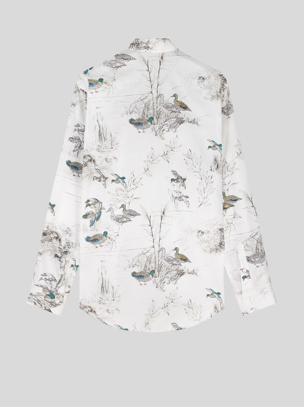 Duck Print Sport Shirt