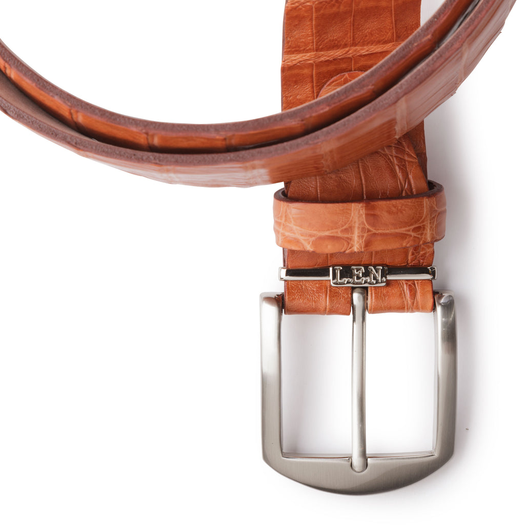 Caiman Crocodile Belt – John Craig