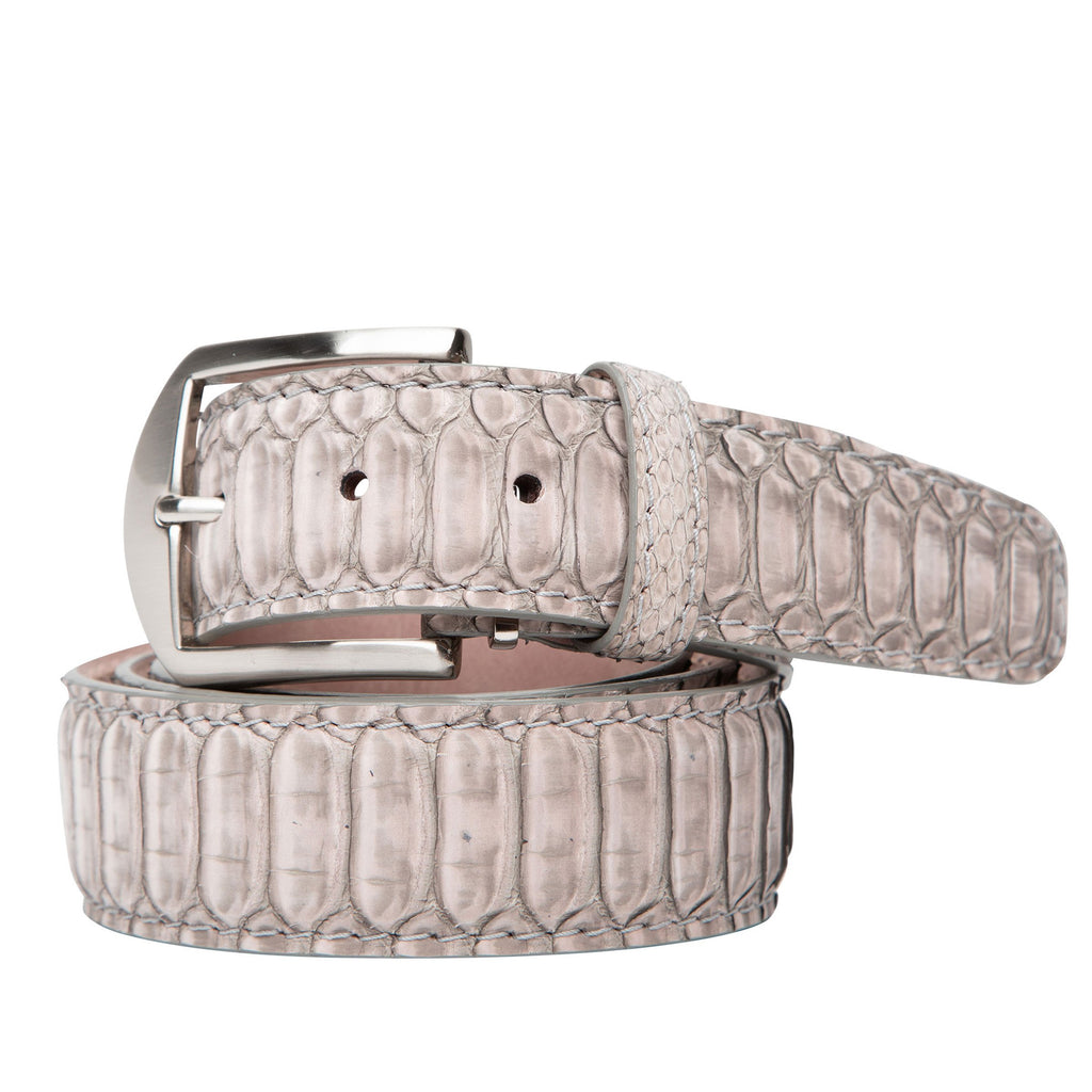 Sueded Python Belt