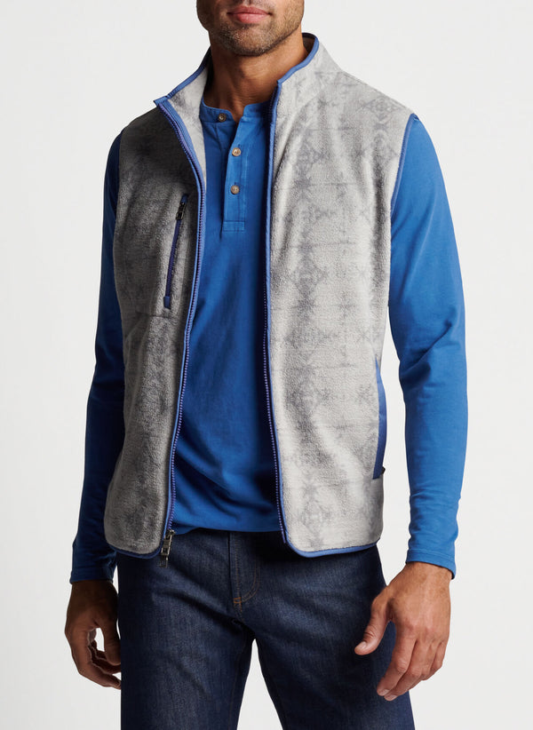 Micro Shearling Fleece Vest