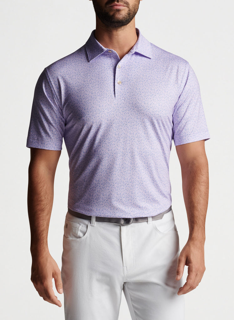 Performance jersey polo shirt best sale