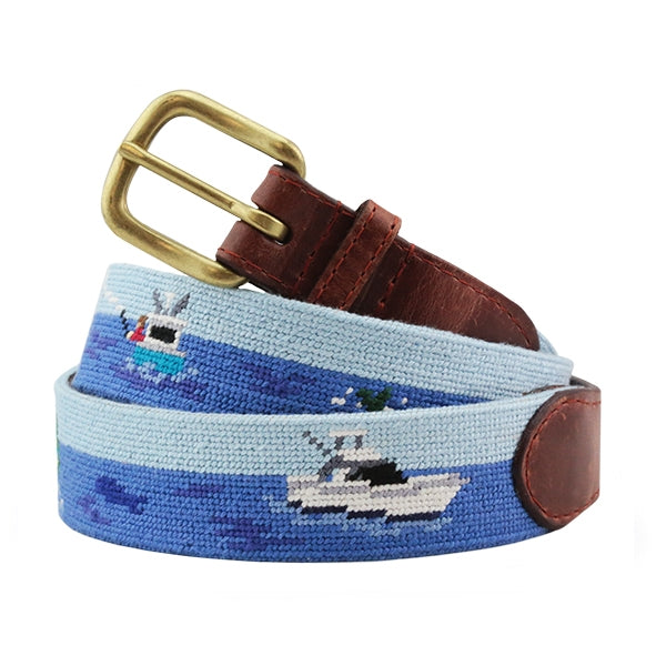 SMATHERS & BRANSON ベルトUSA 34 ヨット柄BSHOP購入 SMATHERS & BRANSON ベルトUSA 34 ヨット柄BSHOP購入